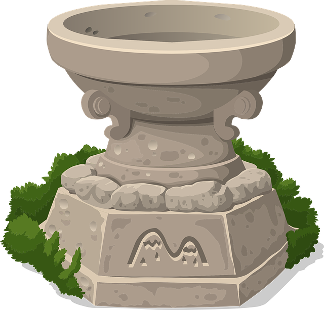 kamenná váza