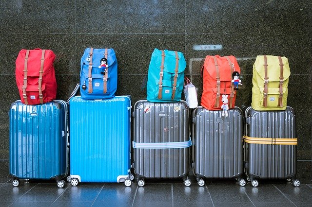 zavazadla na dovolenou